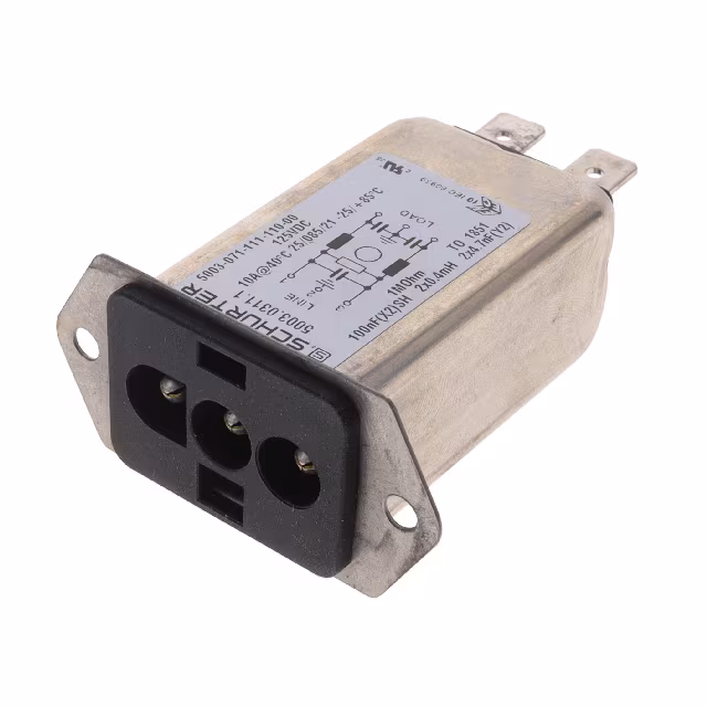 5003.0311.1 SCHURTER Inc.  Moduli di filtro di linea di alimentazione